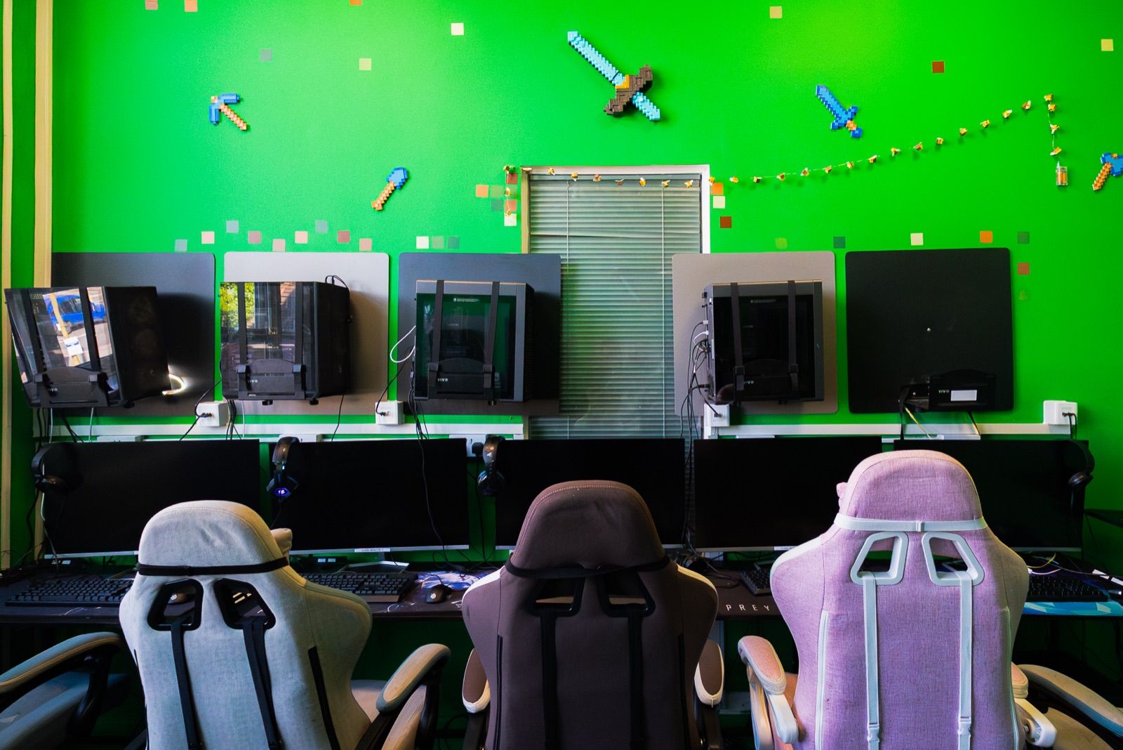 The Minecraft-themed Game Dev Studio