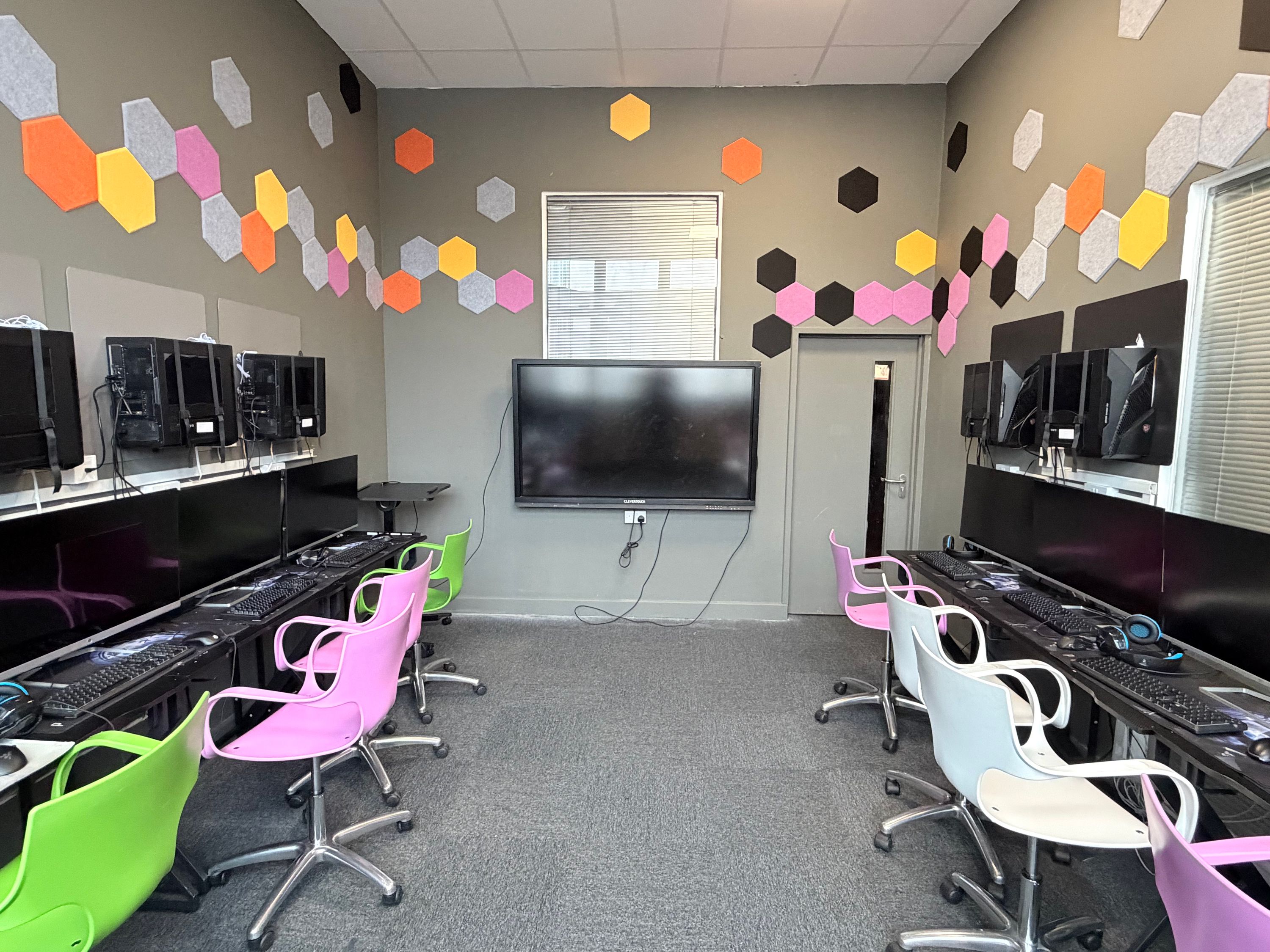 Studio Lab with smart display